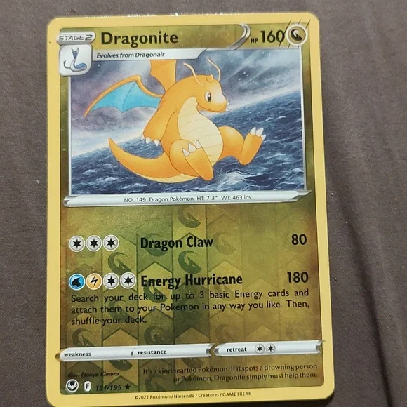 Dragonite Pokemon card - Picture 1 of 1